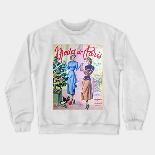 Modes de Paris Crewneck Sweatshirt by JonDelorme